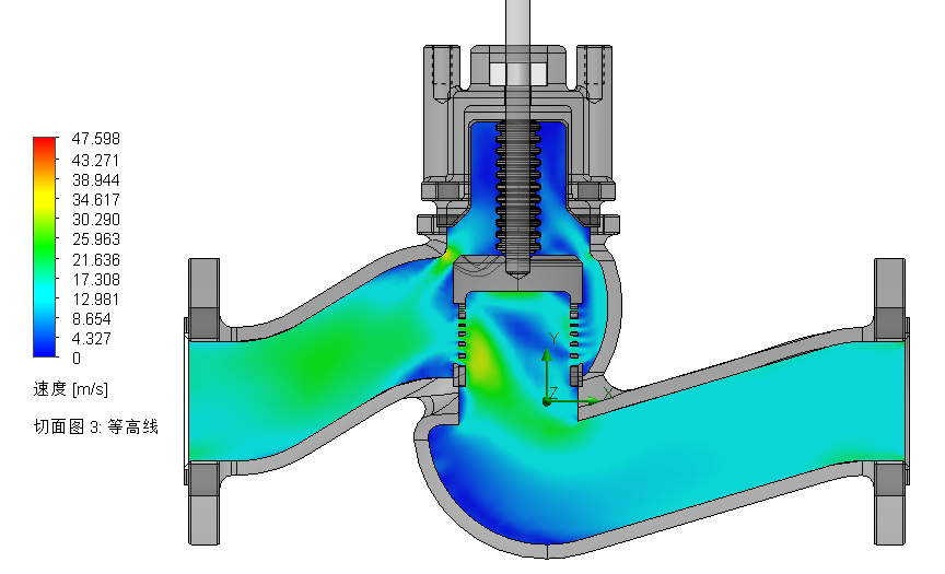 Flow Simulation 在阀门设计中流量系数的计算方法6366