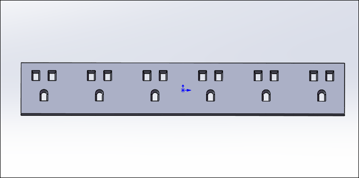 SolidWorks线性阵列技巧，完美对称，你用对了吗？