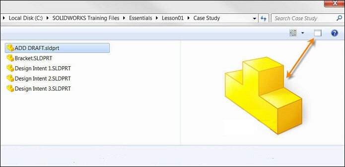 SolidWorks不显示缩略图，这样操作