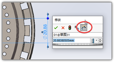 SolidWorks中，模型项目在工程图里做标注方法