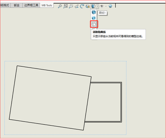 SolidWorks工程图隐藏线无法选中，这样做！