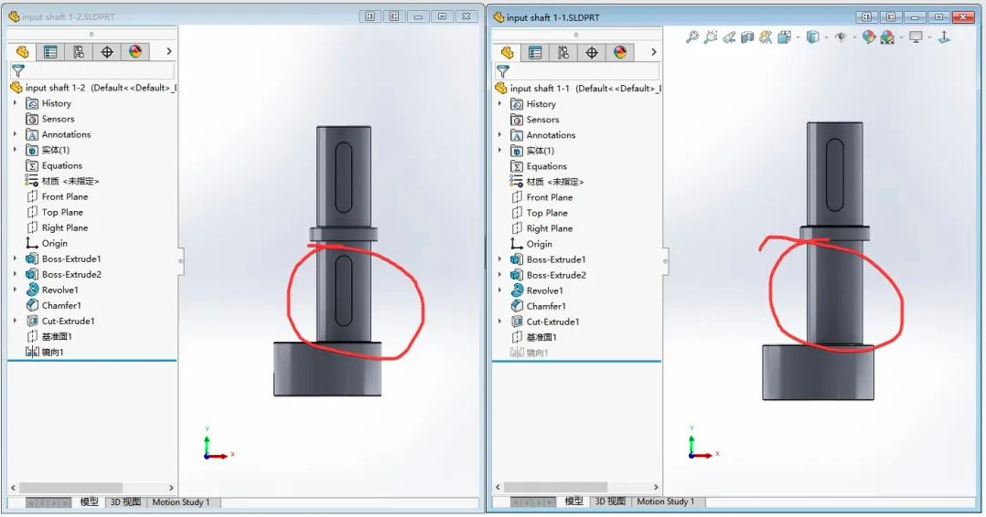 SolidWorks中，教你快速导出两个相似零件的工程图