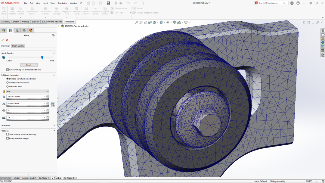 SOLIDWORKS 2024 Simulation 仿真功能一览表