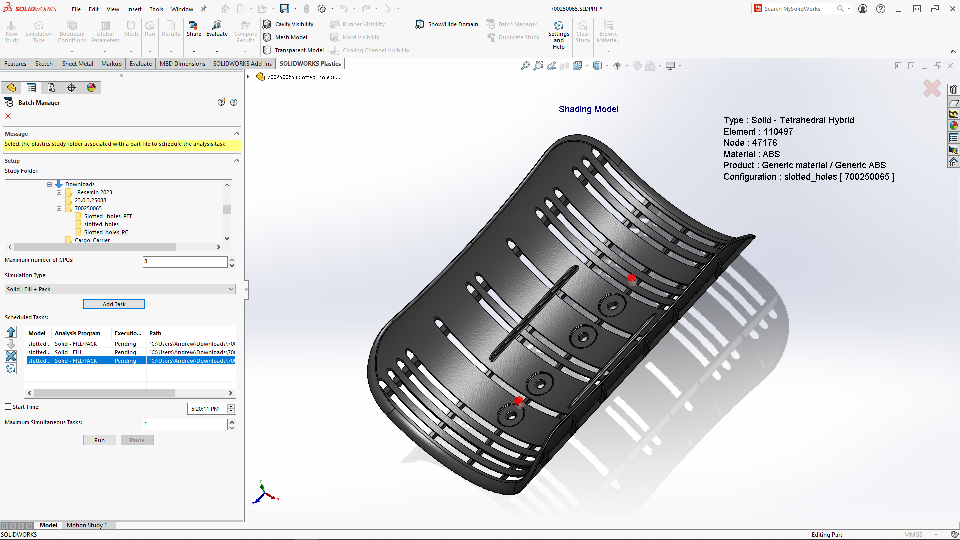 SOLIDWORKS 2024 Simulation 仿真功能一览表